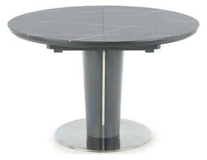 Masa extensibila RICARDO, gri, 120/160x120/76 cm