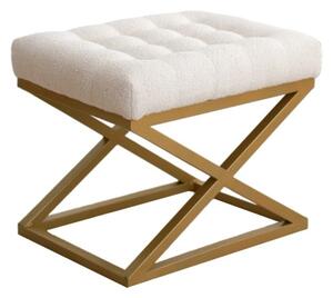 Taburet Altin Crem 50x42x40 cm
