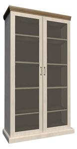 Vitrina ROYAL WS, pin nordic/stejar salbatic, PAL melaminat/plinte dec