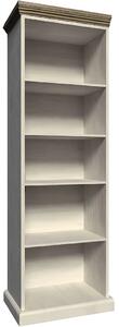 Biblioteca ROYAL RW, pin nordic/stejar salbatic, PAL melaminat, 68x39x
