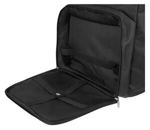 Geanta termina pentru picnic, impermeabila, 1 buzunar, PVC/poliester, 35x23x35 cm, negru