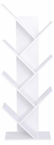 Biblioteca BAKI NEW TYP 2, alb, DTD laminat, 40x20x115 cm