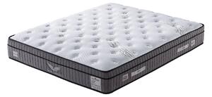 Saltea LATEKS COMFORT, alb/gri inchis, 180x200 cm