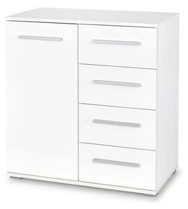 Comoda LIMA KM2, alb, PAL, 77x40x82 cm
