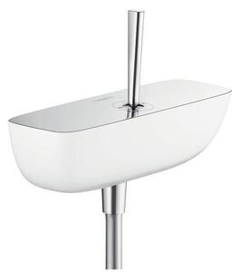 Baterie duș Hansgrohe, Puravida, monocomandă, alb/crom