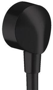 Racord de dus, Hansgrohe, Fixfit E, Negru mat