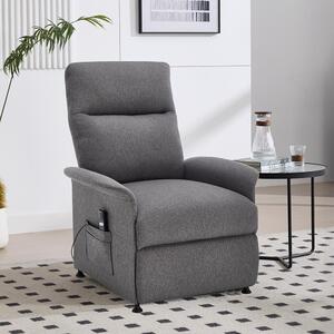 Fotoliu de relaxare reglabil electric Catini ELYSIO gri închis