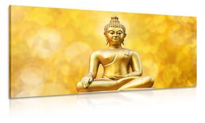 Tablou statuia aurie a lui Budha