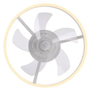 JUST LIGHT. 14624-16 - Ventilator de tavan LED cu lumină RITA LED/22W/230V + telecomandă