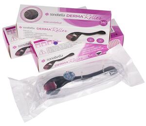 Dermaroller mezoterapie, rola dermatologica 540 ace otel chirurgical, lungime 0.75mm
