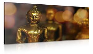 Tablou Budha pe fundal abstract
