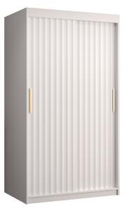 Dulap de haine 100 cm Riana Wa 1 100 (Alb). 1063455