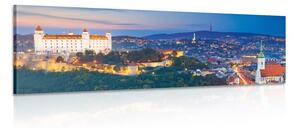 Tablou seară în Bratislava