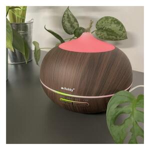 Difuzor aromaterapie, umidificator ultrasonic ionizator, lumini LED, telecomanda, timer, 3 uleiuri esentiale, 400 ml