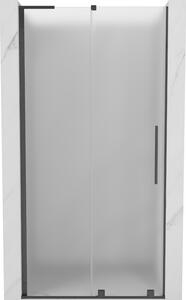 Mexen Velar L, ușă de duș glisantă până la deschidere 90 cm, sticlă mată de 8 mm, grafit lustruit, 871-090-003-31-66