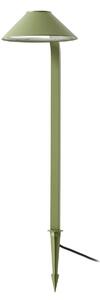 Lămpi de exterior Lindby, Capelo, Verde, Aluminiu, Modern