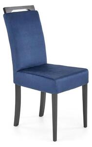 Scaun CLARION 2, negru/albastru, 42X58X97 cm