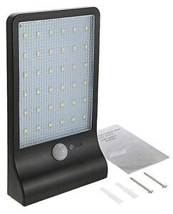 Lampa solara LED stradala, senzor miscare PIR, autonomie 6-8h, IP65, 5500-6000K, 300lm, 5W, 36 surse