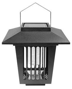 Lampa solara LED tarus, autonomie 6-8h, IP44, 6500K, 10lm, 0.06W, 2 surse, negru
