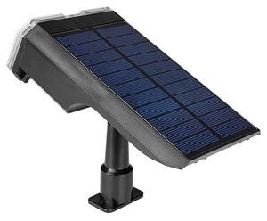 Lampa solara, 18 LED-uri, autonomie 6-8h, IP44, 2700K-6500K, 100lm, 1.8W, negru