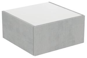 Dulap baie suspendat Ideal Standard Adapto, 50 cm, un sertar, gri pietris Gri pietris
