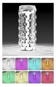 Umidificator de aer, lumina ambientala LED multicolor, 400 ml, autonomie 10 ore, oprire automata, alimentare USB C