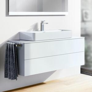 Dulap baie suspendat Ideal Standard Adapto pentru lavoar, 105 cm, alb lucios, blat cu decupaj Alb lucios