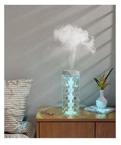 Umidificator de aer, lumina ambientala LED multicolor, 400 ml, autonomie 10 ore, oprire automata, alimentare USB C