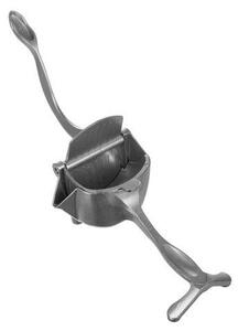 Storcator manual pentru stors fructe, otel inoxidabil, 20x12x10 cm, argintiu