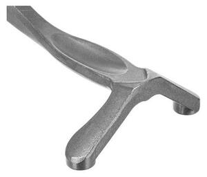Storcator manual pentru stors fructe, otel inoxidabil, 20x12x10 cm, argintiu