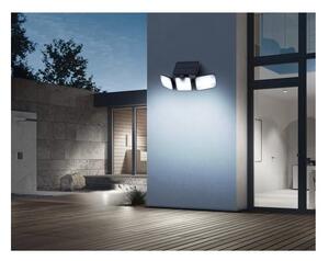 Lampa solara de exterior, 180 LED-uri, senzor de miscare 8-10 m, 1800 mAh, IP65, 3 segmente, 550 lm, 6000-7000K, 8W