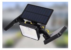 Lampa solara de exterior, 180 LED-uri, senzor de miscare 8-10 m, 1800 mAh, IP65, 3 segmente, 550 lm, 6000-7000K, 8W