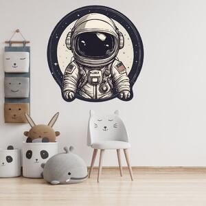PIPPER. Autocolant circular de perete „Astronaut” mărimea: 60cm