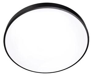Plafoniera LED Vesna, 90W, diametru 78 cm, 9000 lm, montare pe tavan, otel si PC, negru