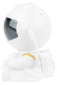 Proiector galaxie LED RGB si laser, control telecomanda, USB, 5W, forma astronaut