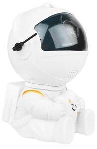 Proiector galaxie LED RGB si laser, control telecomanda, USB, 5W, forma astronaut