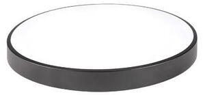 Plafoniera LED Vesna, 90W, diametru 78 cm, 9000 lm, montare pe tavan, otel si PC, negru