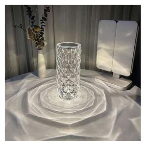 Lampa cu proiector LED, control tactil si telecomanda, 16 culori, reglare intensitate luminoasa, USB, baterie 400 mAh