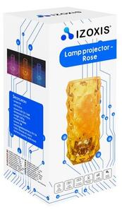 Lampa cu proiector LED, control tactil si telecomanda, 16 culori, reglare intensitate luminoasa, USB, baterie 400 mAh