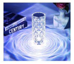 Lampa cu proiector LED, control tactil si telecomanda, 16 culori, reglare intensitate luminoasa, USB, baterie 400 mAh