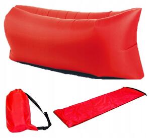 Sacul gonflabil LAZY BAG XXL cu geanta - mai multe culori Culoare: Rosu