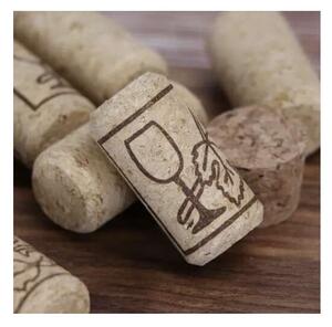 Dopuri pentru sticle de vin, lemn de pluta, set 100 buc