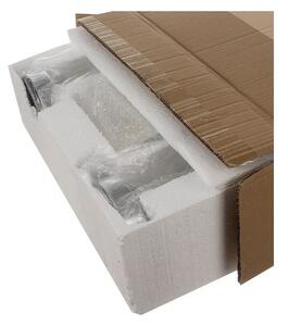 Set 3 sfesnice lumanari, stil glamour, inaltimi diferite, cristale decorative, baza 12 cm