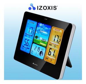 Statie meteo wireless, ceas, indicator umiditate, presiune, raza actiune 60 m, display LCD