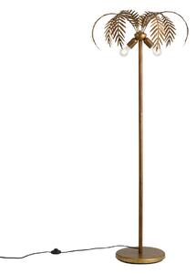Lampă de podea vintage aurie 156 cm 2 lumini - Botanica