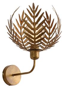 Lampă de perete vintage aurie 26,5 cm - Botanica