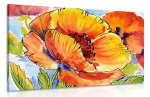 Tablou buchetul florilor de mac