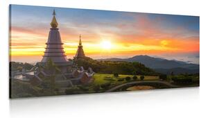Tablou răsărit de dimineață deasupra Thailanda