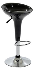 Scaun bar Felice inaltime ajustabila baza negru crom 40x43x84 cm