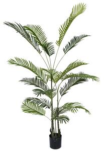 Planta decorativa Areca III in ghiveci verde plastic PP H180 cm